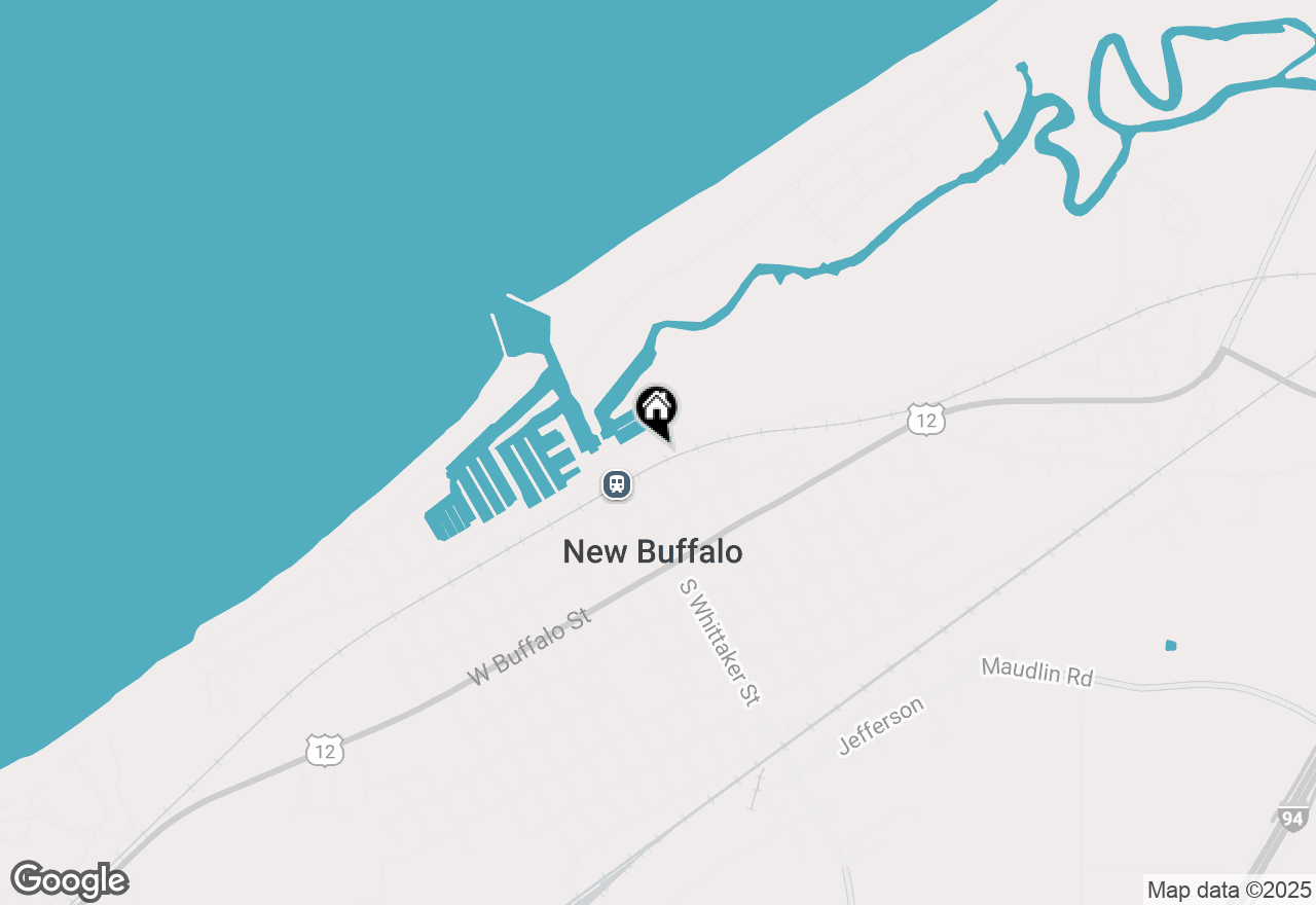 Map of 225 N Whittaker Street #7&8, New Buffalo, MI 49117