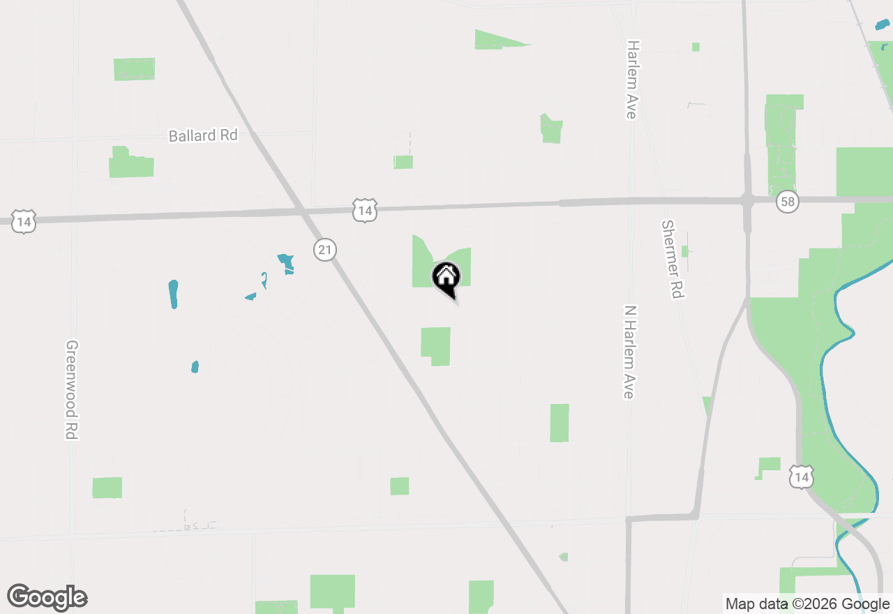 Map of 8524 N Ottawa Avenue, Niles, IL 60714