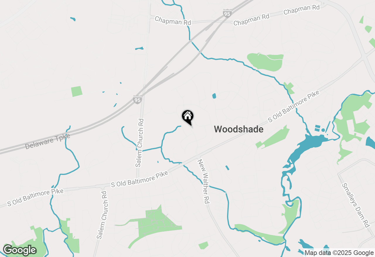 Map of 614 Timber Wood Boulevard, Newark, DE 19702