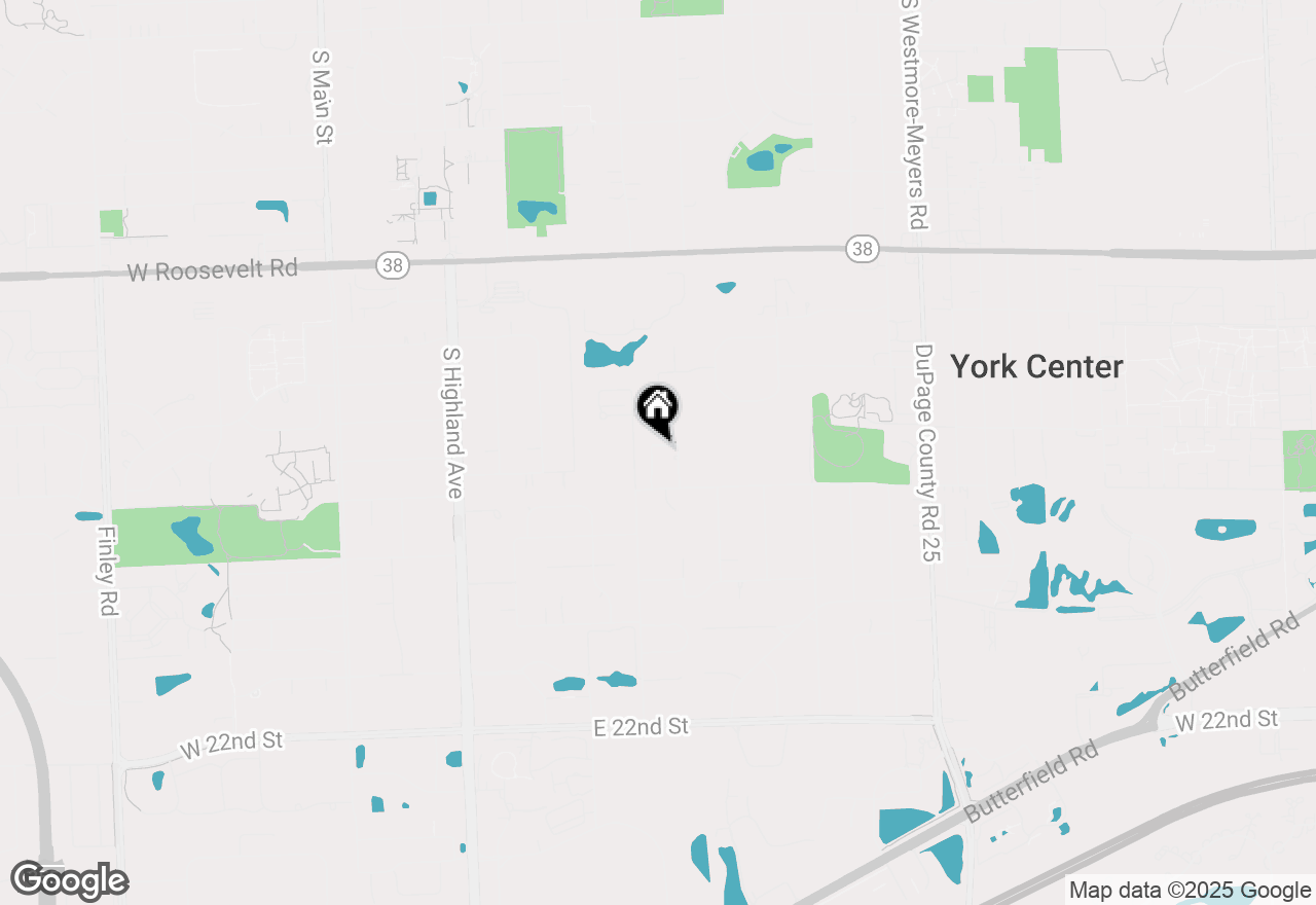 Map of 1S339 Marys Lane, Lombard, IL 60148