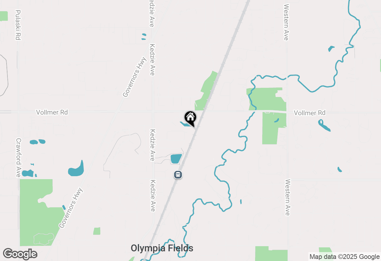 Map of 2901 Delphi Court, Olympia Fields, IL 60461