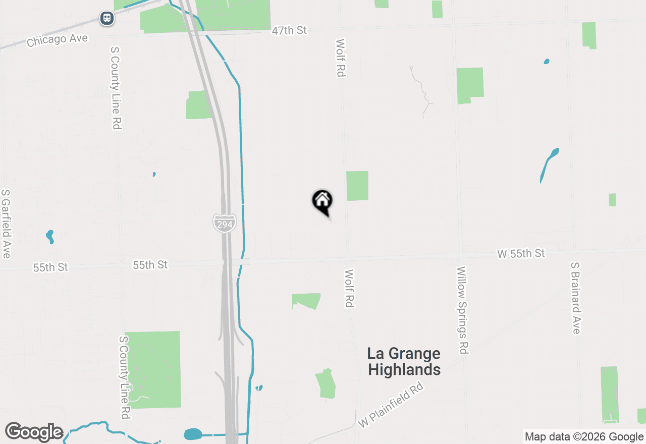 Map of 5332 Lawn Avenue, Western Springs, IL 60558