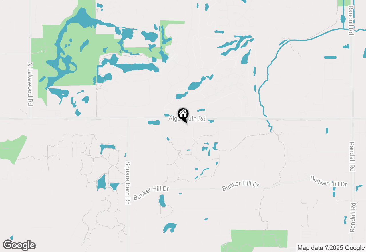 Map of 3711 W Algonquin Road, Algonquin, IL 60102