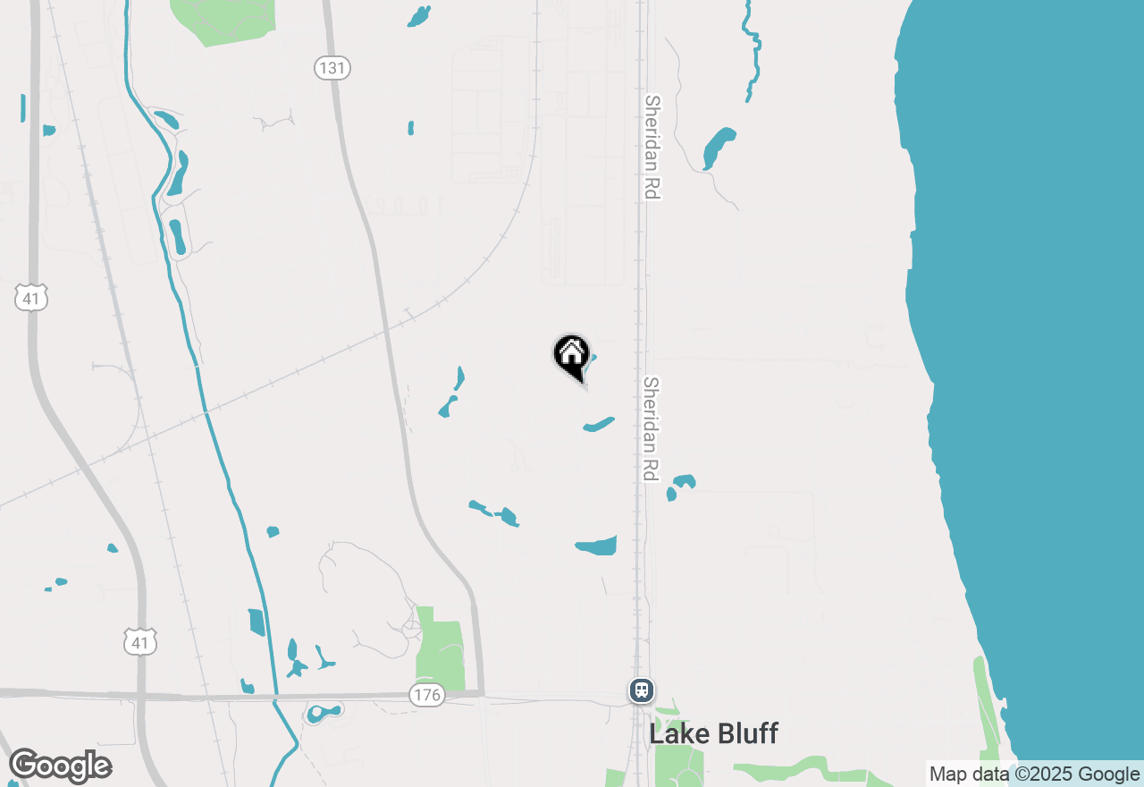 Map of 150 Heathrow Court, Lake Bluff, IL 60044