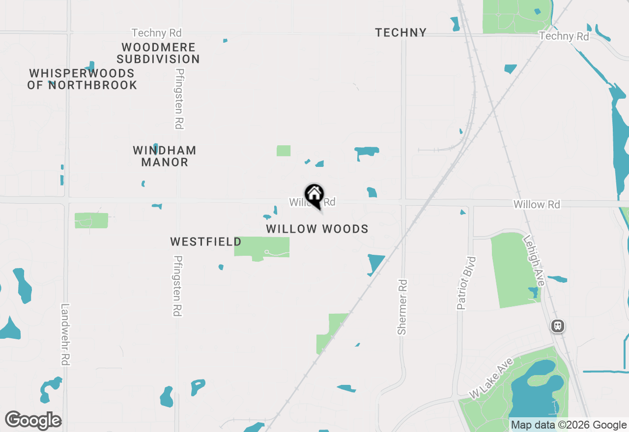 Map of 2315 Castilian Circle, Northbrook, IL 60062
