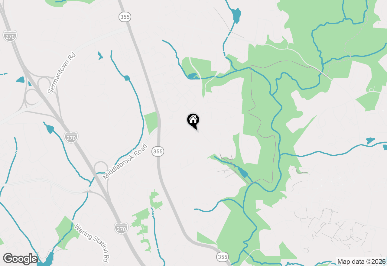 Map of 19804 Sovereign Court, Germantown, MD 20876