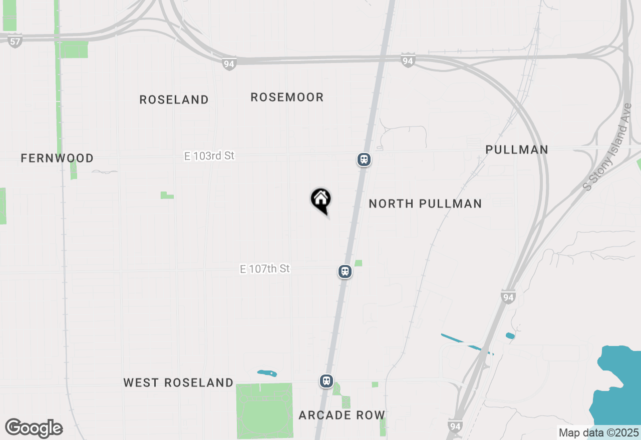 Map of 10519 S Eberhart Avenue, Chicago, IL 60628