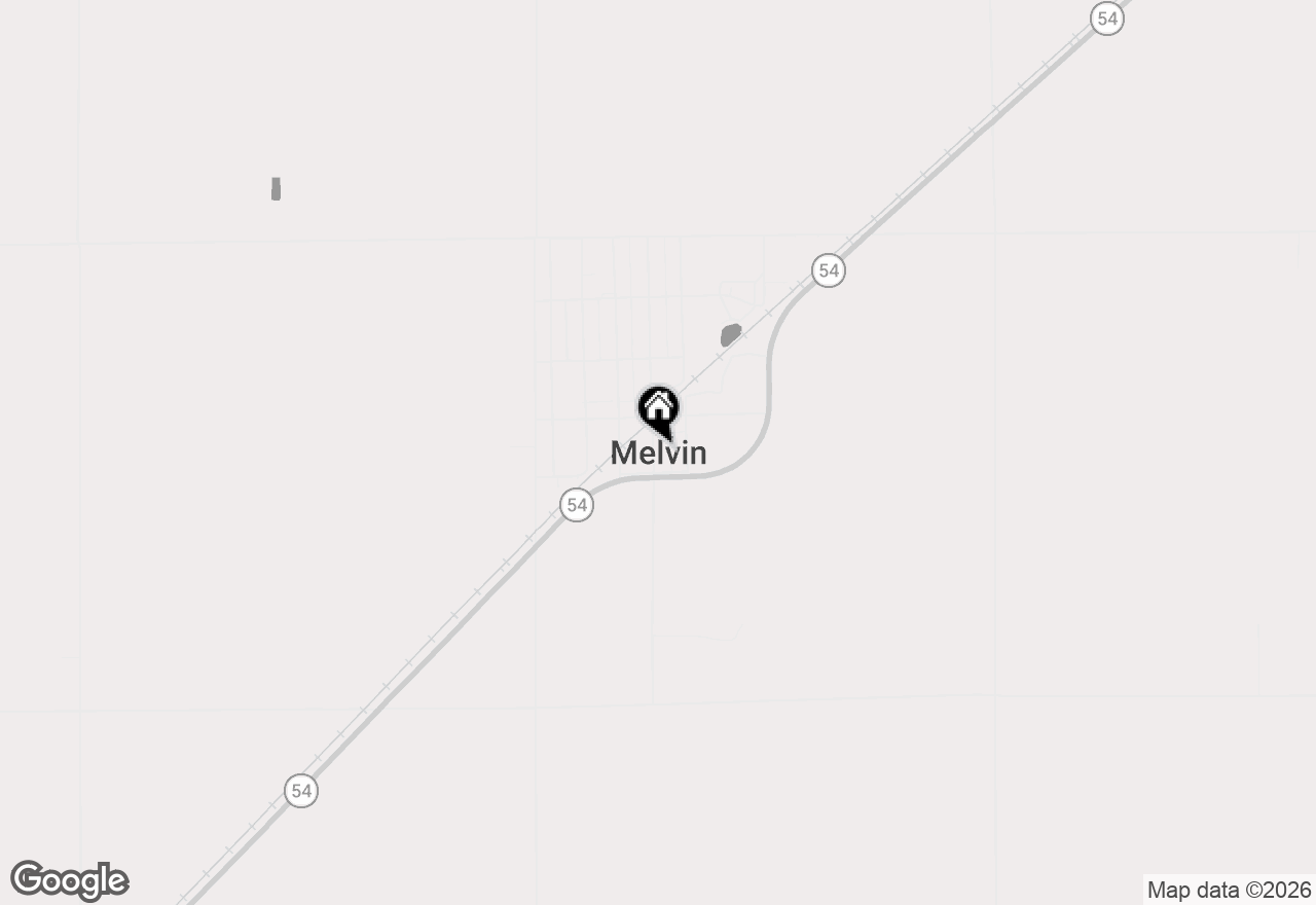 Map of 1267 E 1200n Road, Melvin, IL 60952
