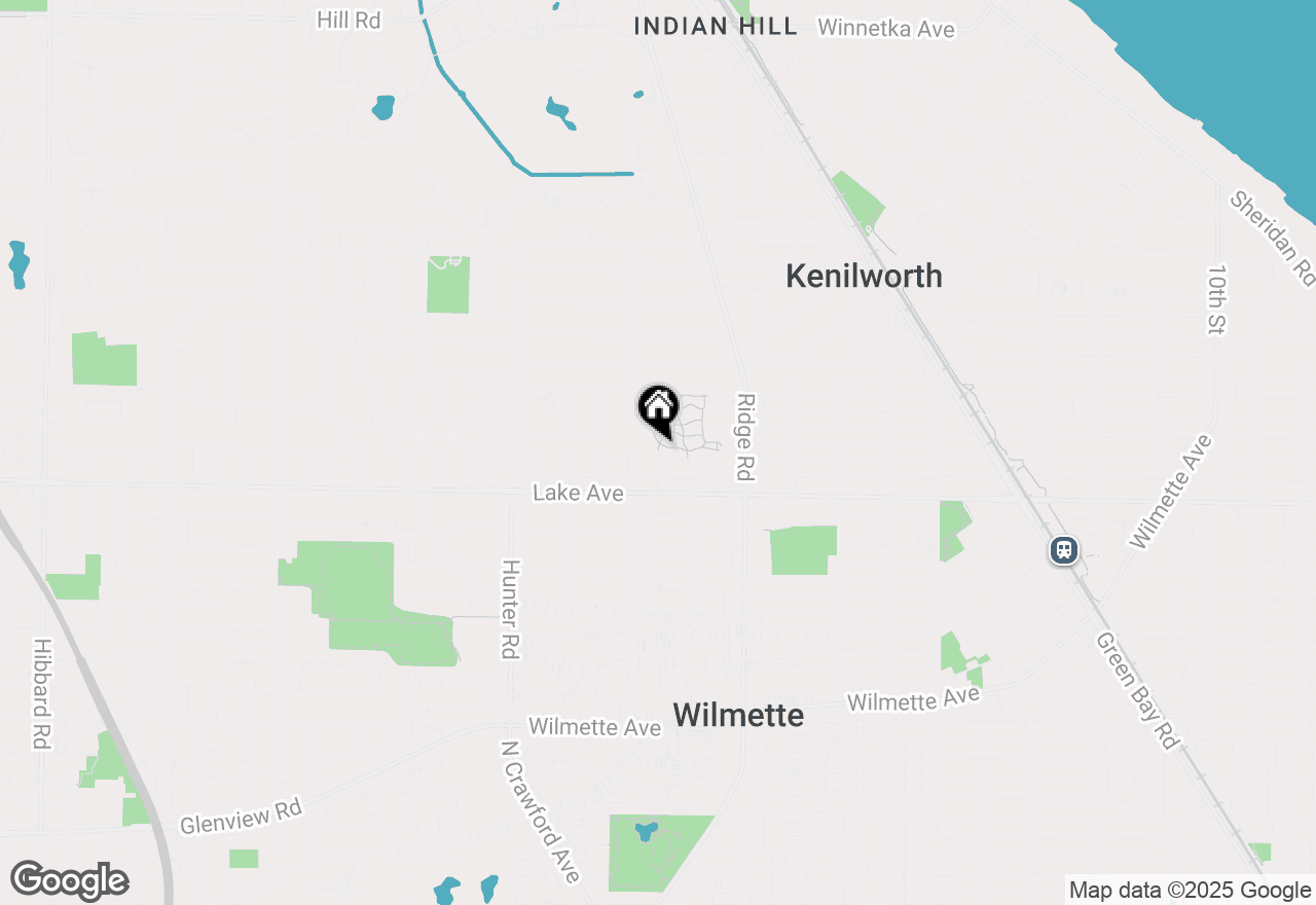 Map of 923 Harvard Lane, Wilmette, IL 60091