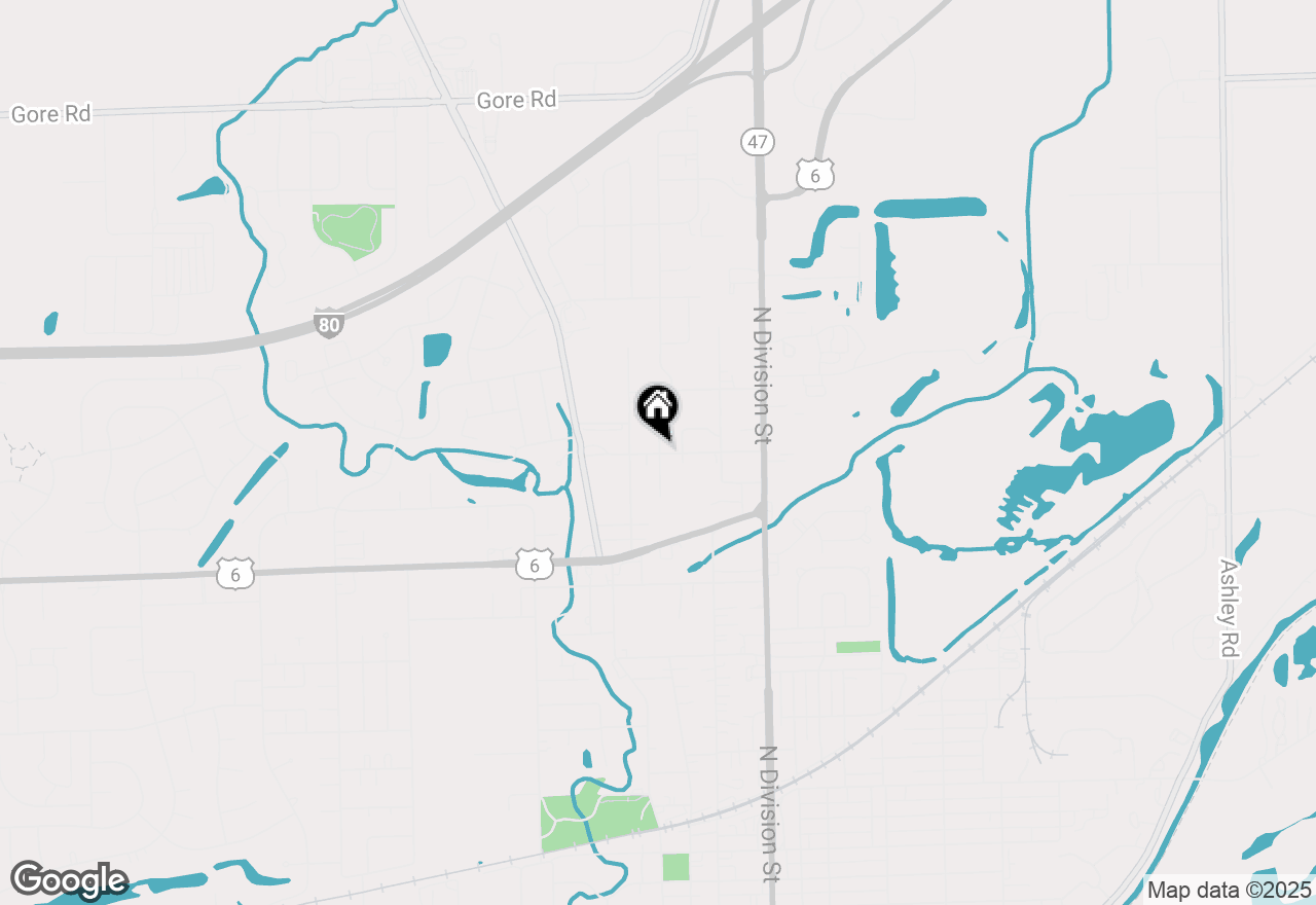 Map of 33 Lynwood Drive, Morris, IL 60450