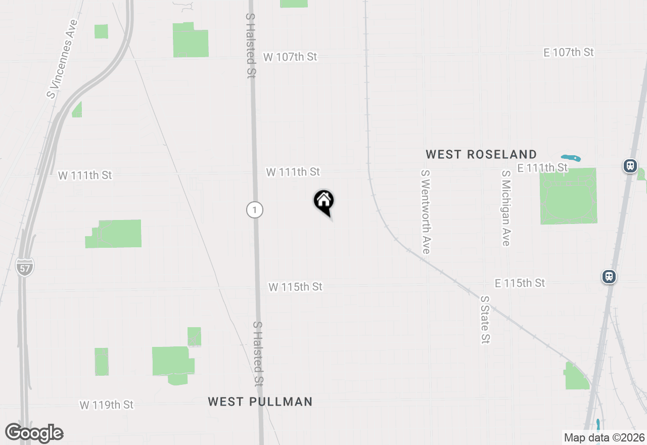 Map of 11248 S Parnell Avenue, Chicago, IL 60628