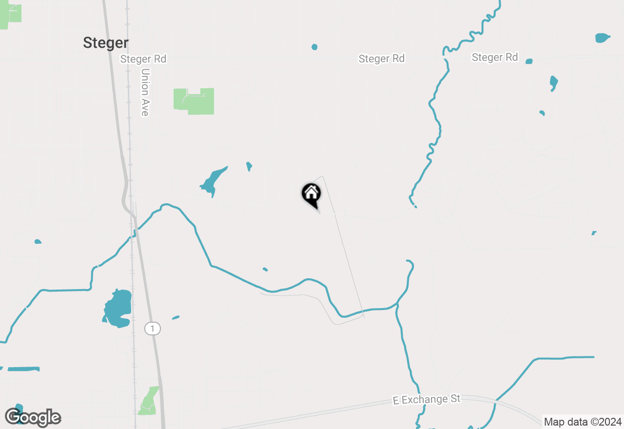 Map of 56 W Deer Haven Court, Crete, IL 60417