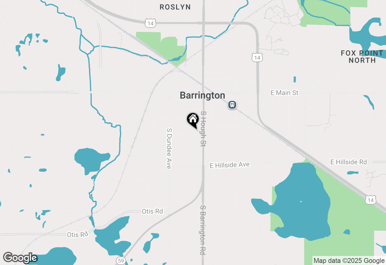 Map of 128 Coolidge Avenue, Barrington, IL 60010