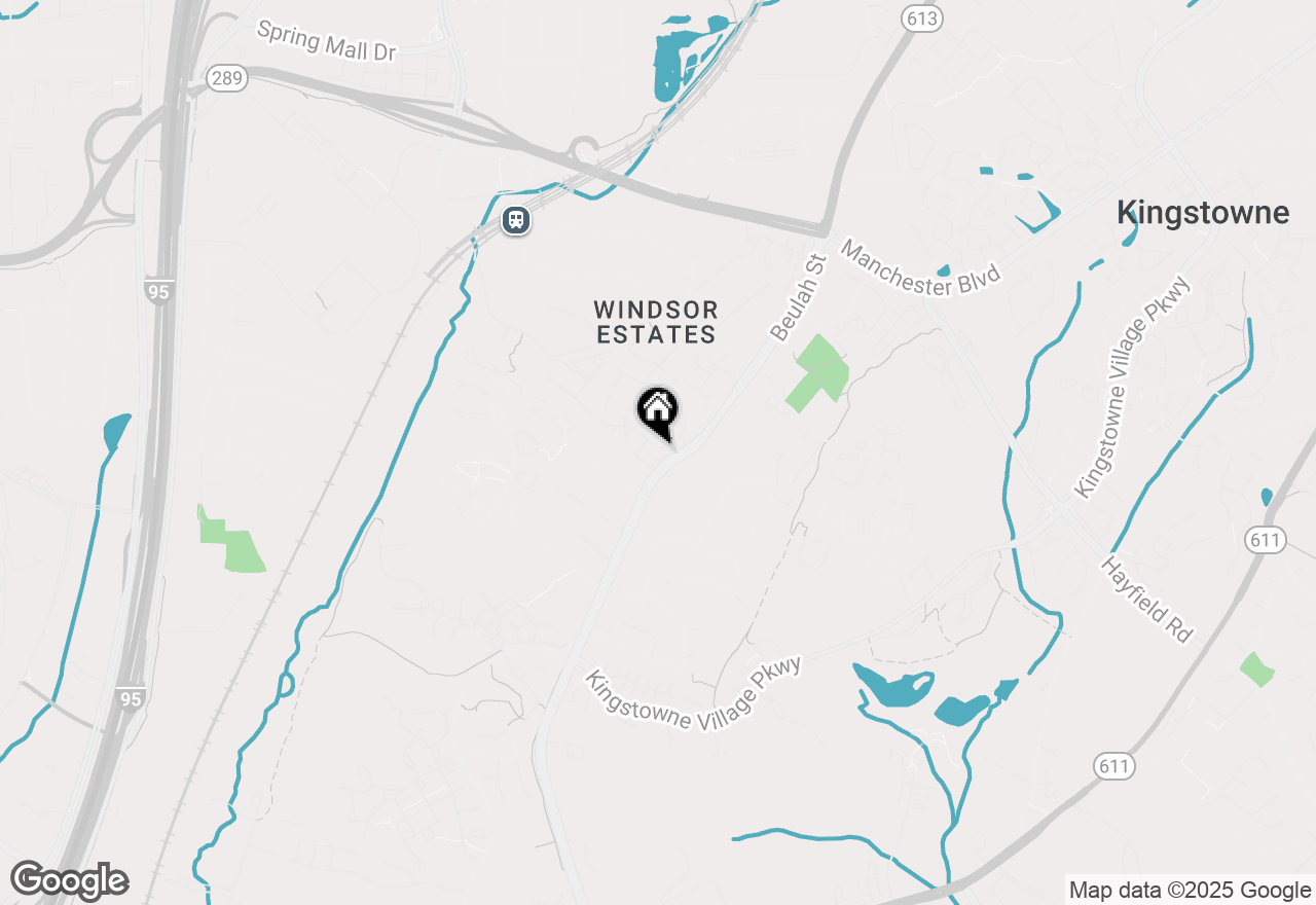 Map of 7334 Beulah Street, Alexandria, VA 22315