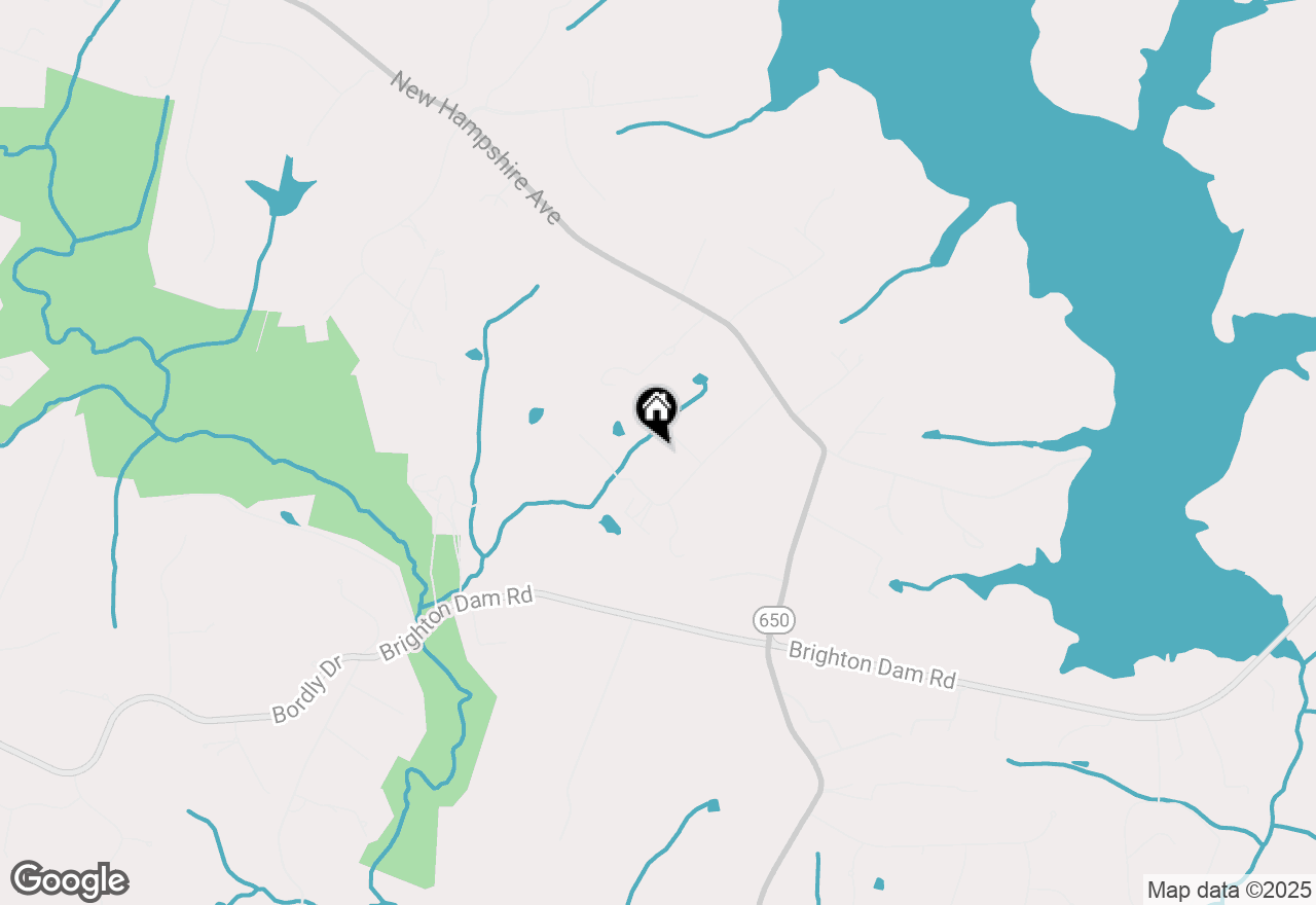 Map of 22 Hawlings Court, Brookeville, MD 20833