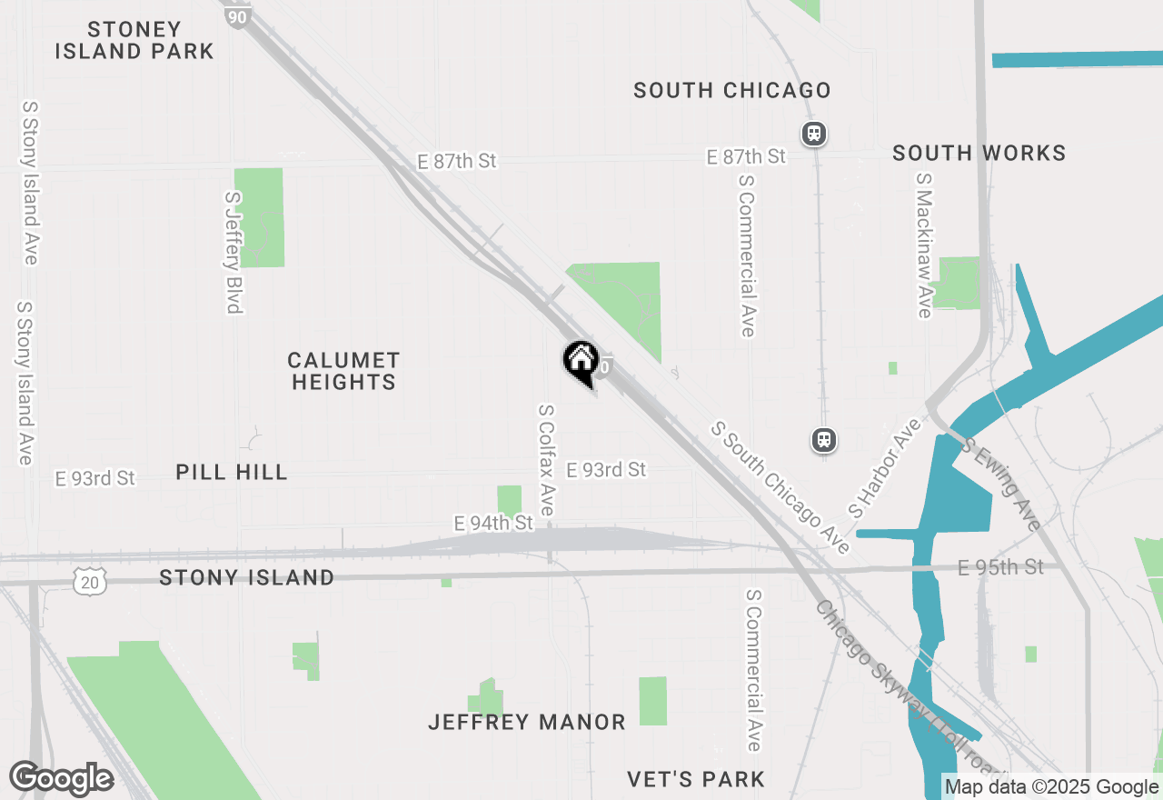 Map of 9137 S Saginaw Avenue, Chicago, IL 60617