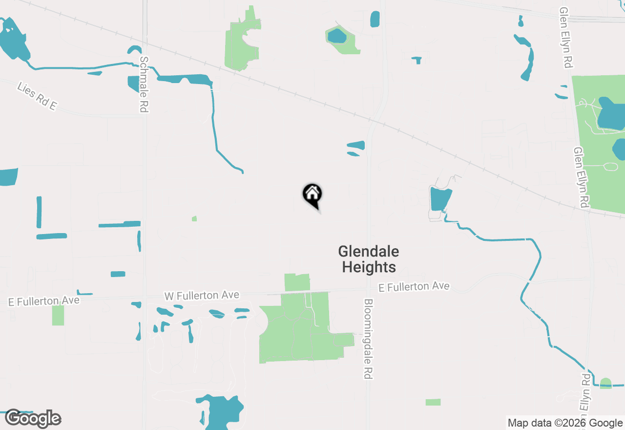Map of 1738 Newport Street, Glendale Heights, IL 60139