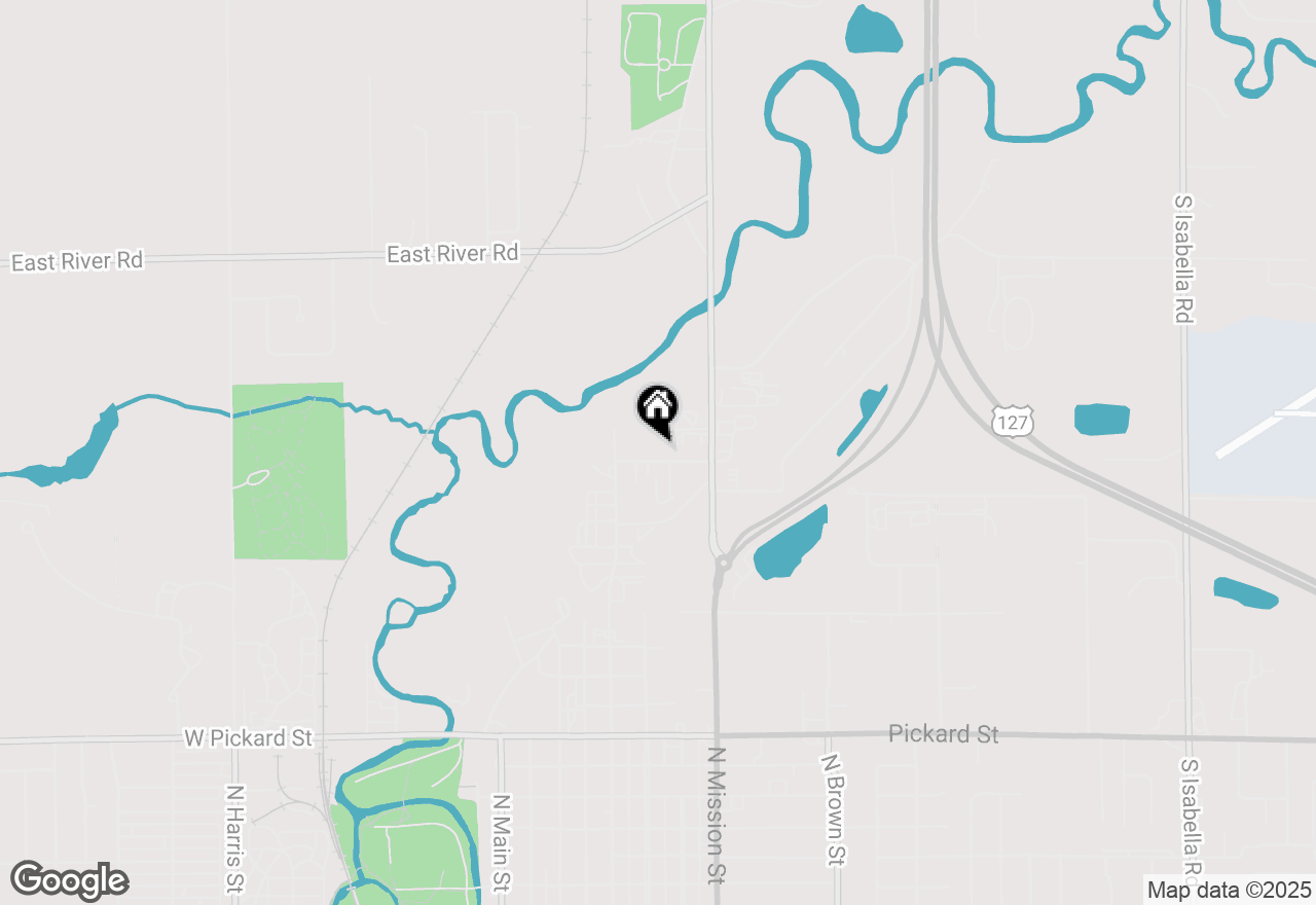 Map of 515 Industrial Avenue, Mt Pleasant, MI 48858