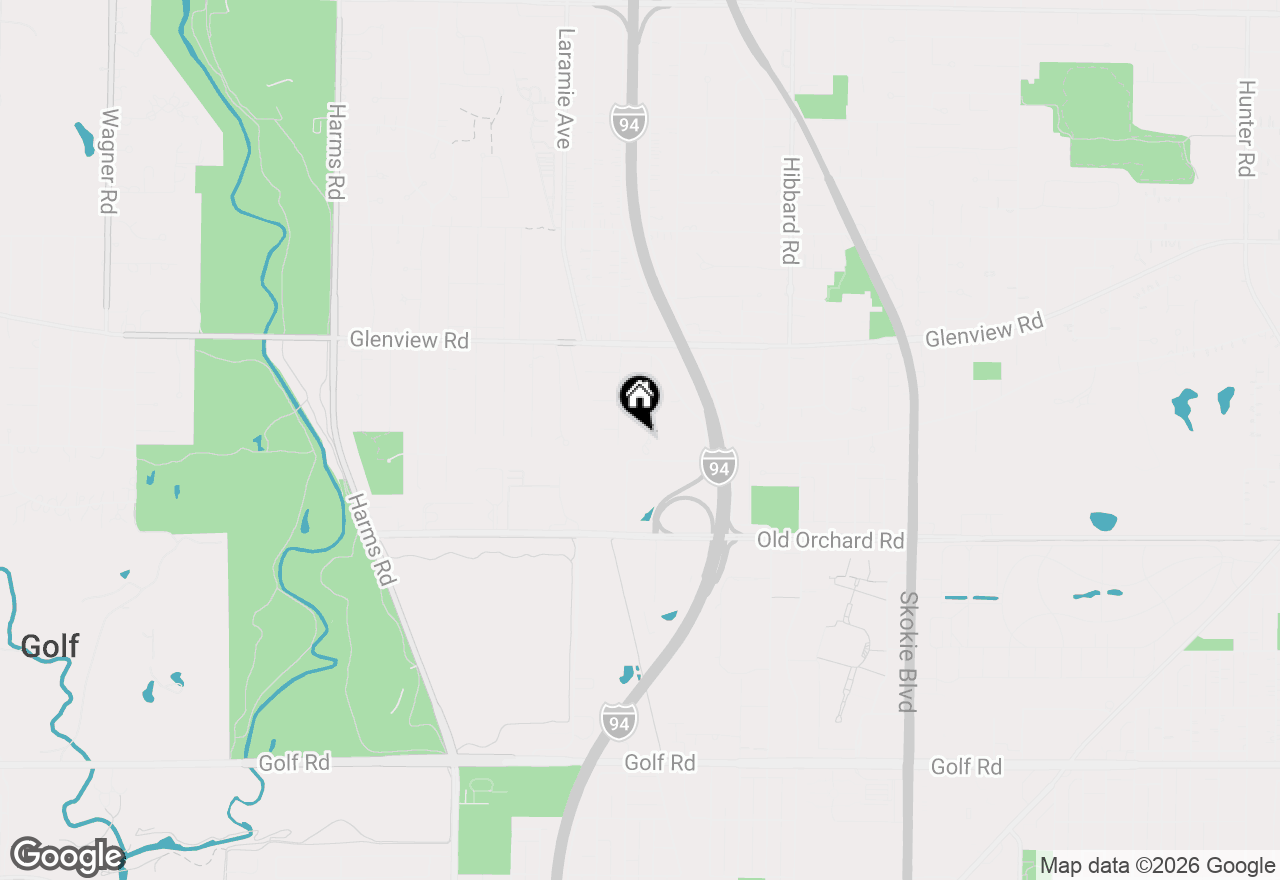Map of 115 Lockerbie Lane, Wilmette, IL 60091