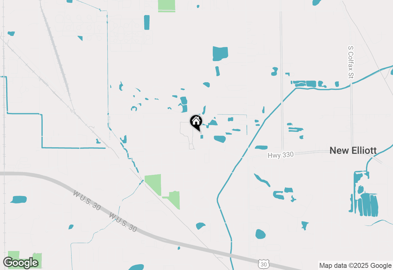 Map of 1506 Doral Drive, Schererville, IN 46375