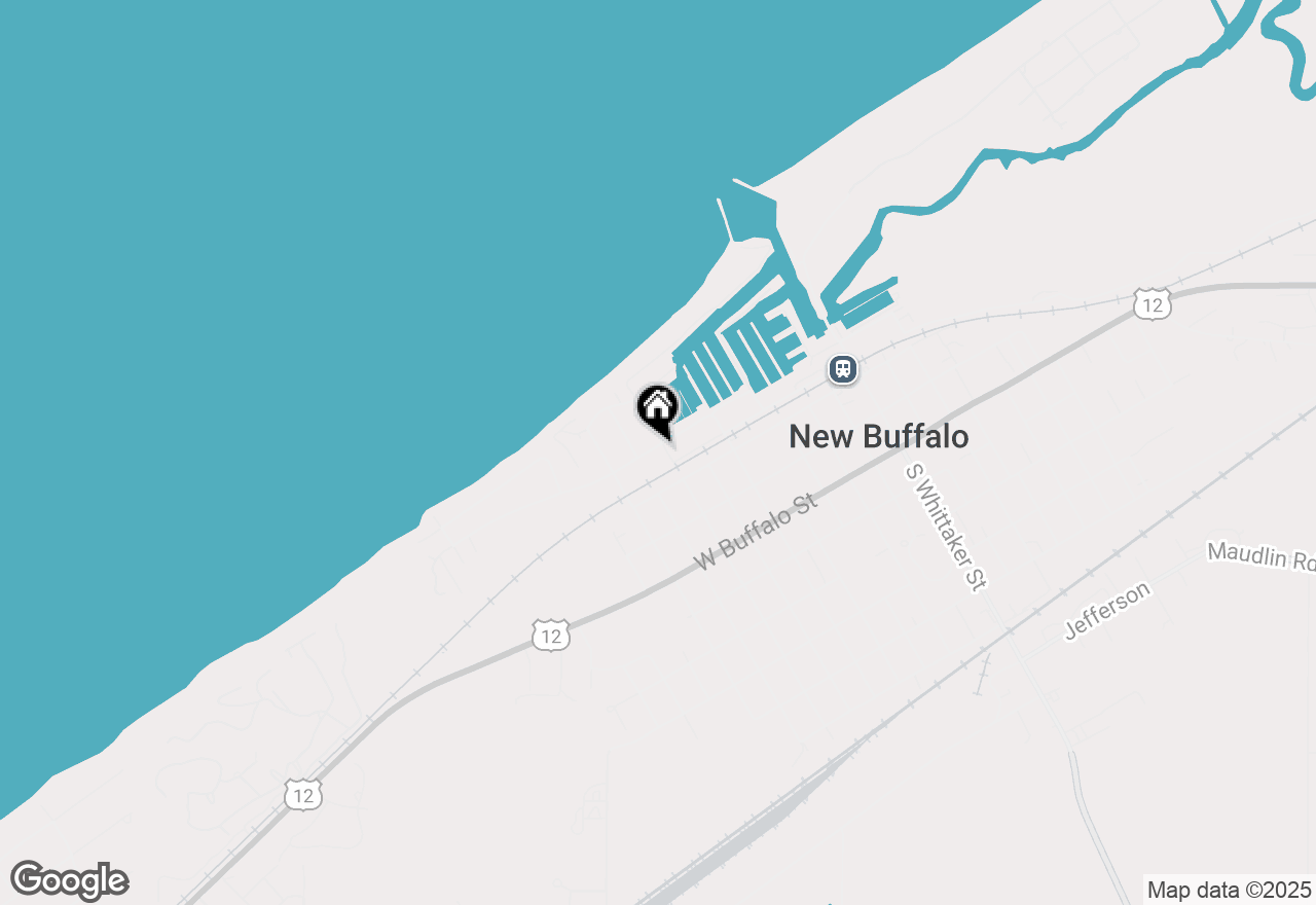 Map of 600 W Water Street #324, New Buffalo, MI 49117