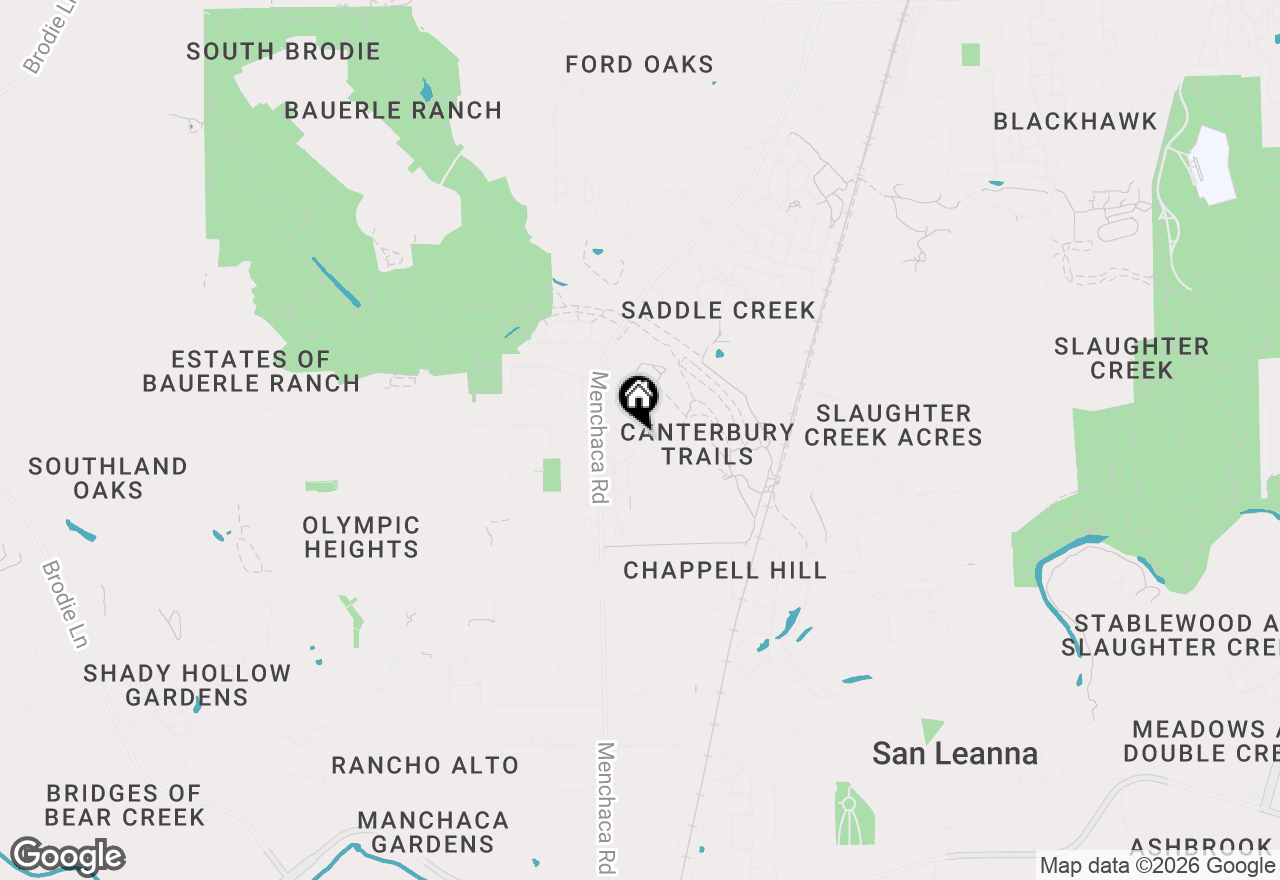 Map of 1705 Friars Tale Ln, Austin, TX 78748