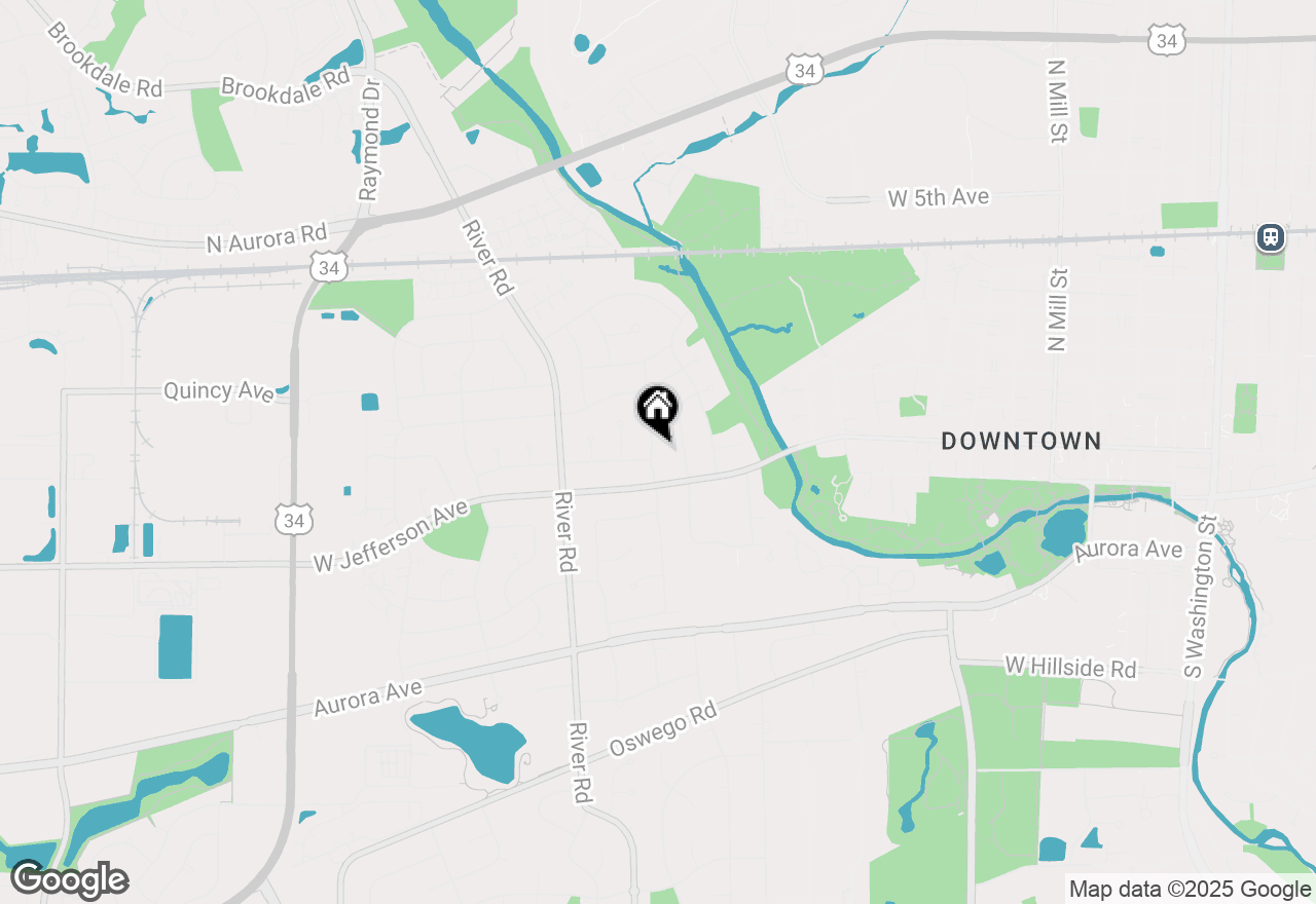 Map of 110 Green Valley Drive, Naperville, IL 60540