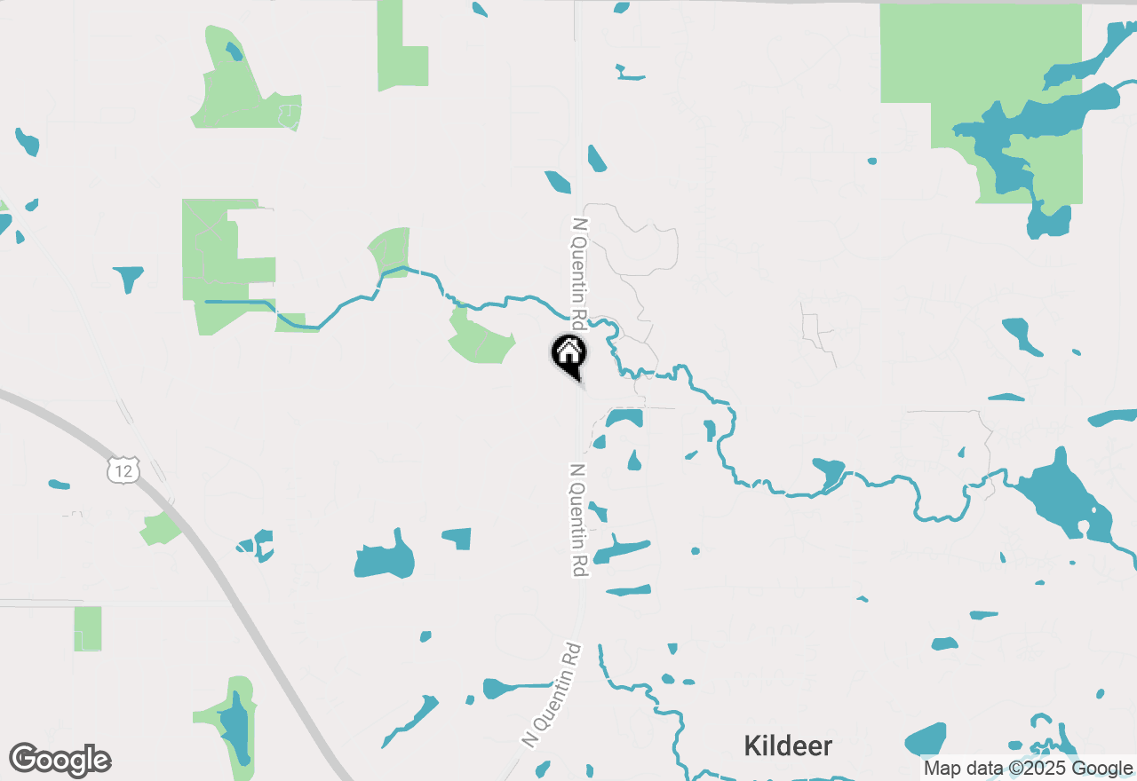 Map of 1236 Thorndale Lane, Lake Zurich, IL 60047