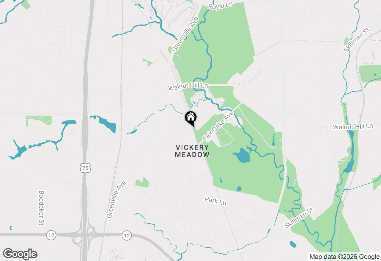 Map of 7450 Holly Hill #116, Dallas, TX 75231