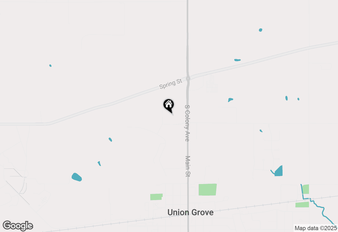 Map of 1052 58th Rd, Union Grove, WI 53182