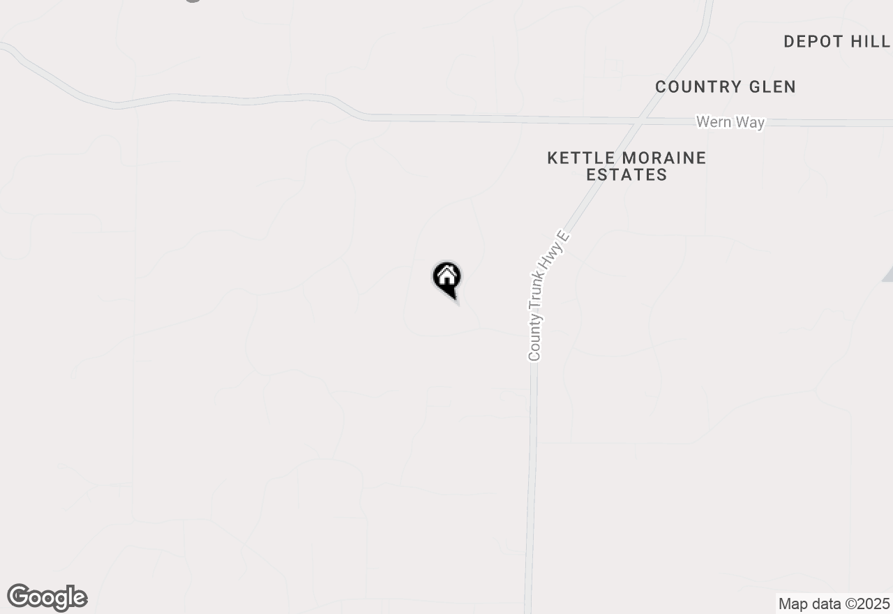 Map of W332S4375 Saddleback Dr, Dousman, WI 53118