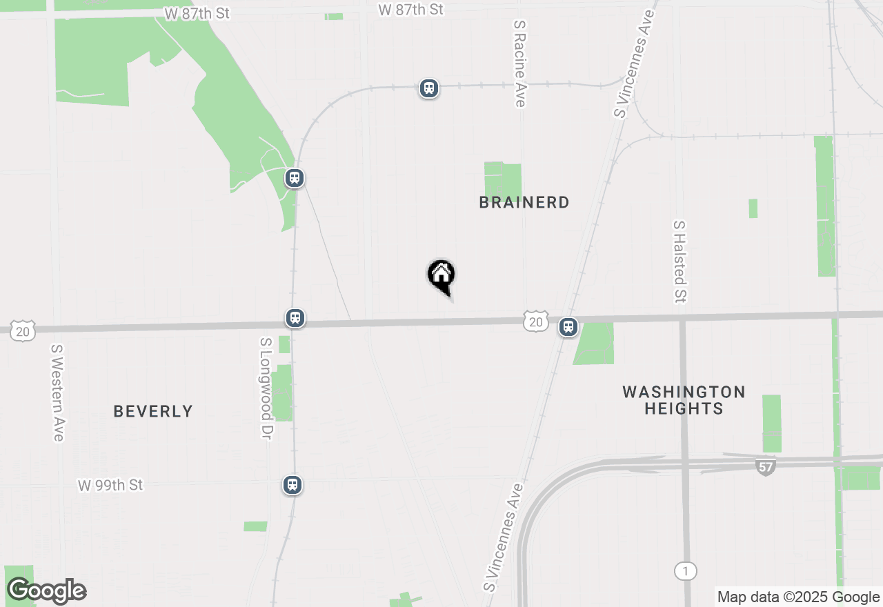 Map of 9430 S Loomis Street, Chicago, IL 60620