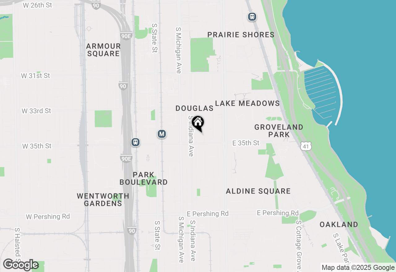 Map of 3432 S Prairie Avenue, Chicago, IL 60616