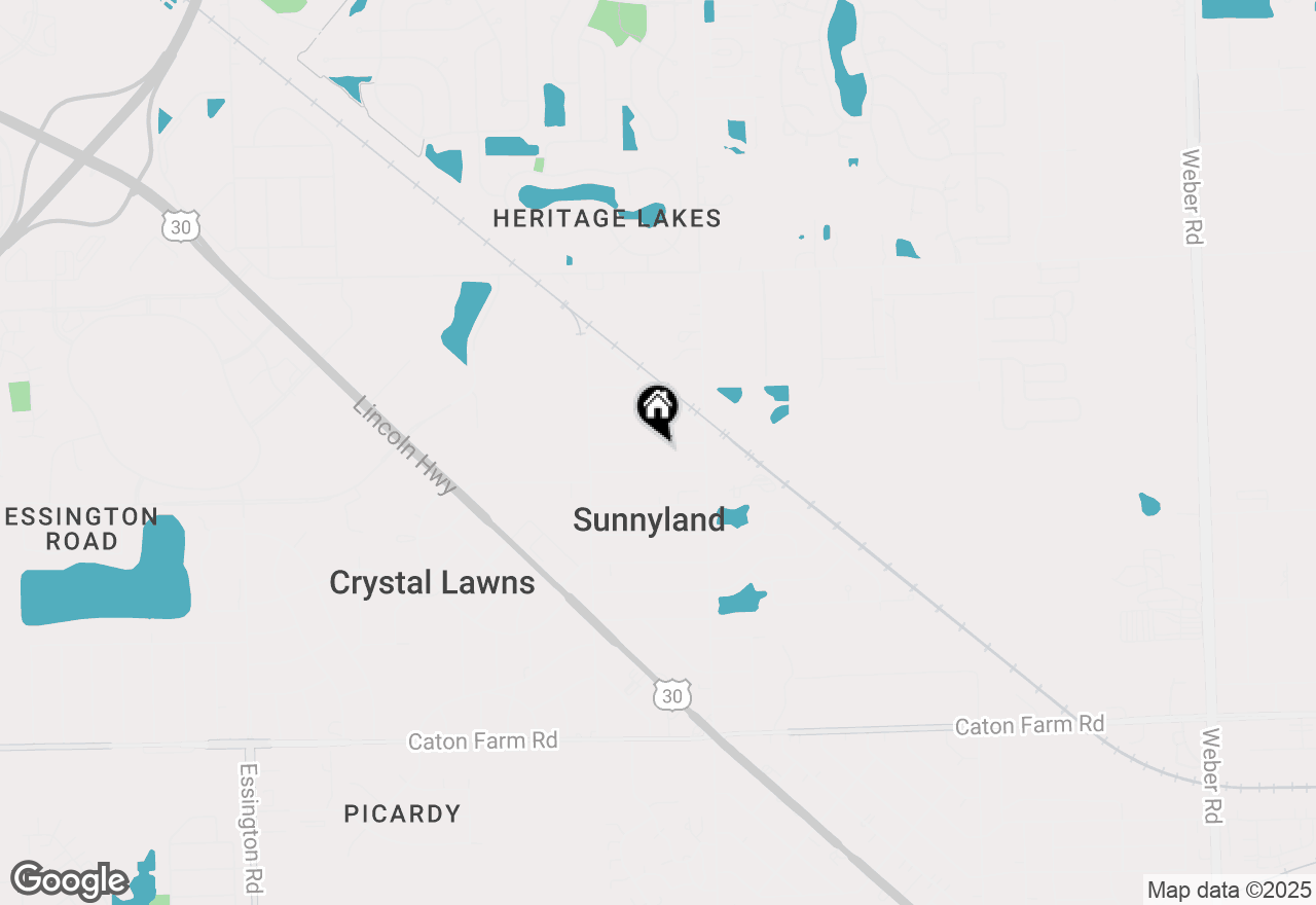 Map of 2408 Chestnut Street, Joliet, IL 60435