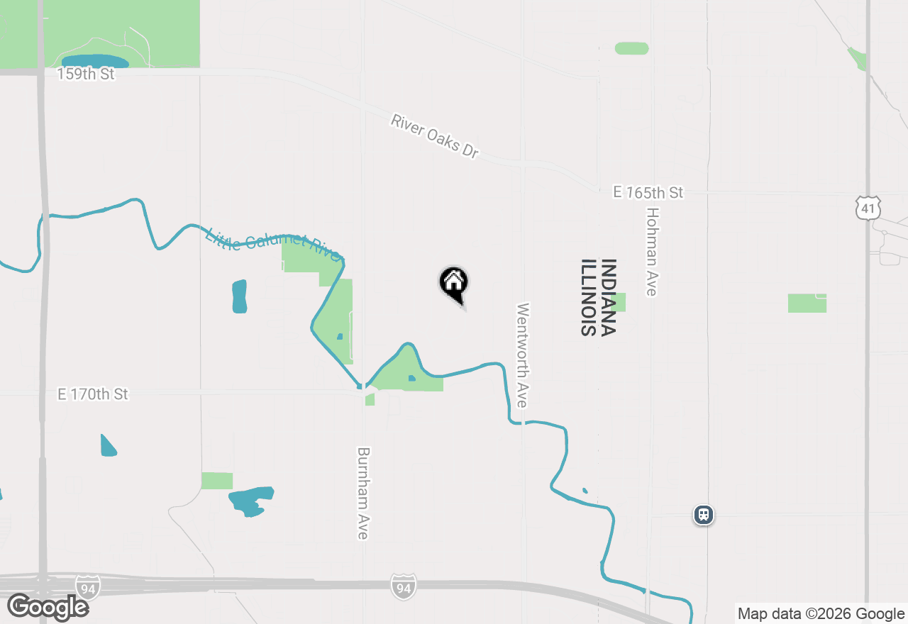 Map of 1495 Freeland Avenue, Calumet City, IL 60409