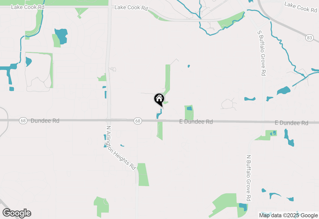 Map of 820 Weidner Road #401, Buffalo Grove, IL 60089