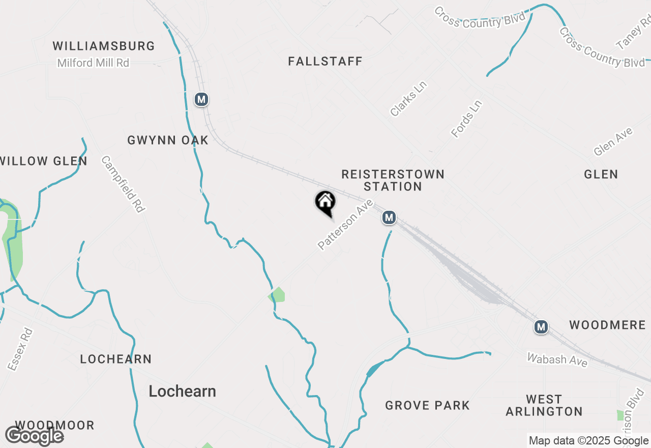 Map of 6511 Brighton Avenue #D, Baltimore, MD 21215