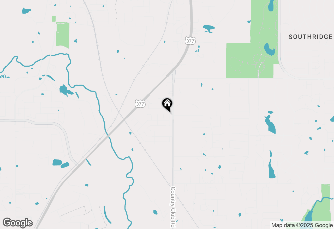 Map of 3108 Pinehurst Court, Denton, TX 76210