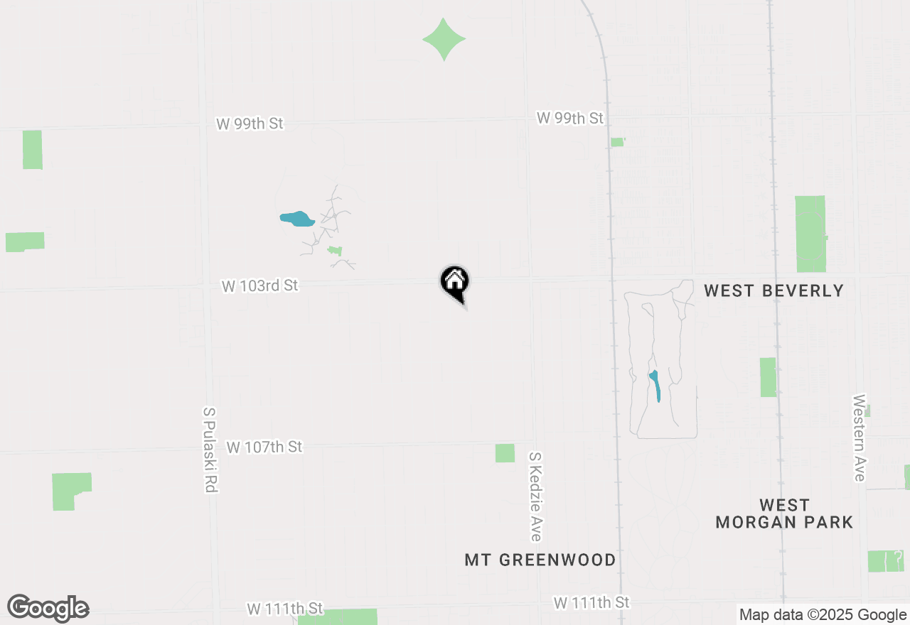 Map of 10347 S Homan Avenue, Chicago, IL 60655