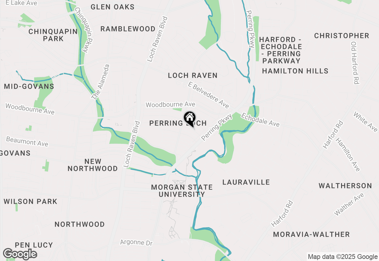 Map of 1814 Winford Road, Baltimore, MD 21239