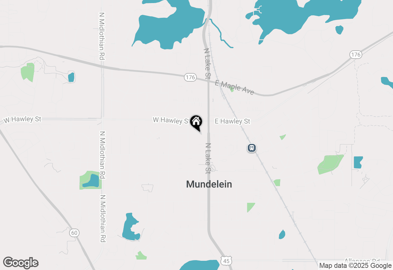 Map of 288 N Lincoln Avenue, Mundelein, IL 60060