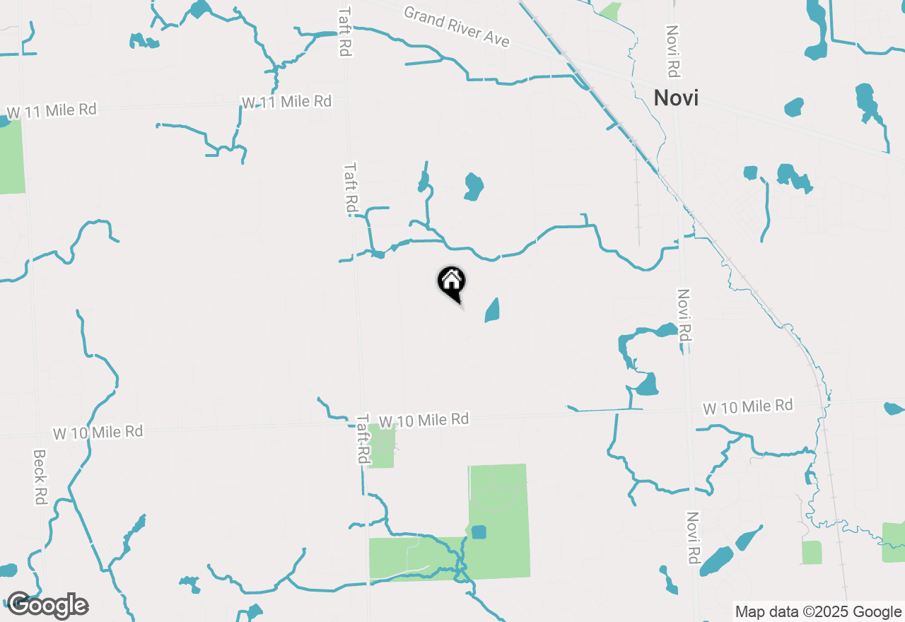 Map of 45273 Yorkshire Drive, Novi, MI 48375