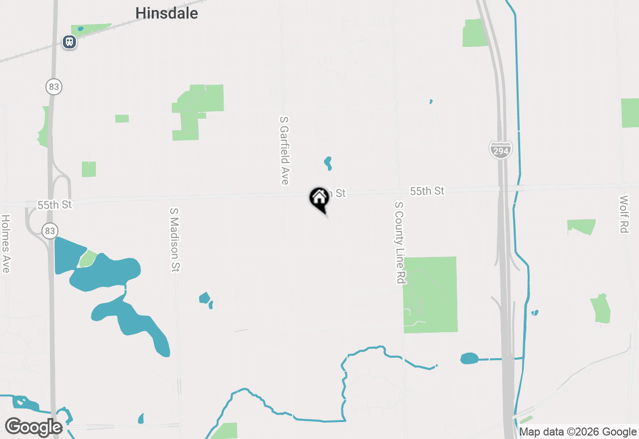 Map of 5526 Childs Avenue, Hinsdale, IL 60521