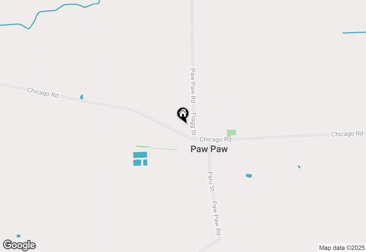 Map of 417 Maple Lane, Paw Paw, IL 61353