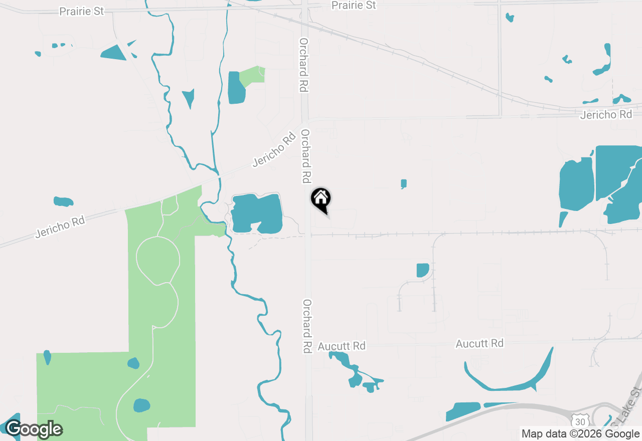 Map of 1266 Orchard Road, Montgomery, IL 60538