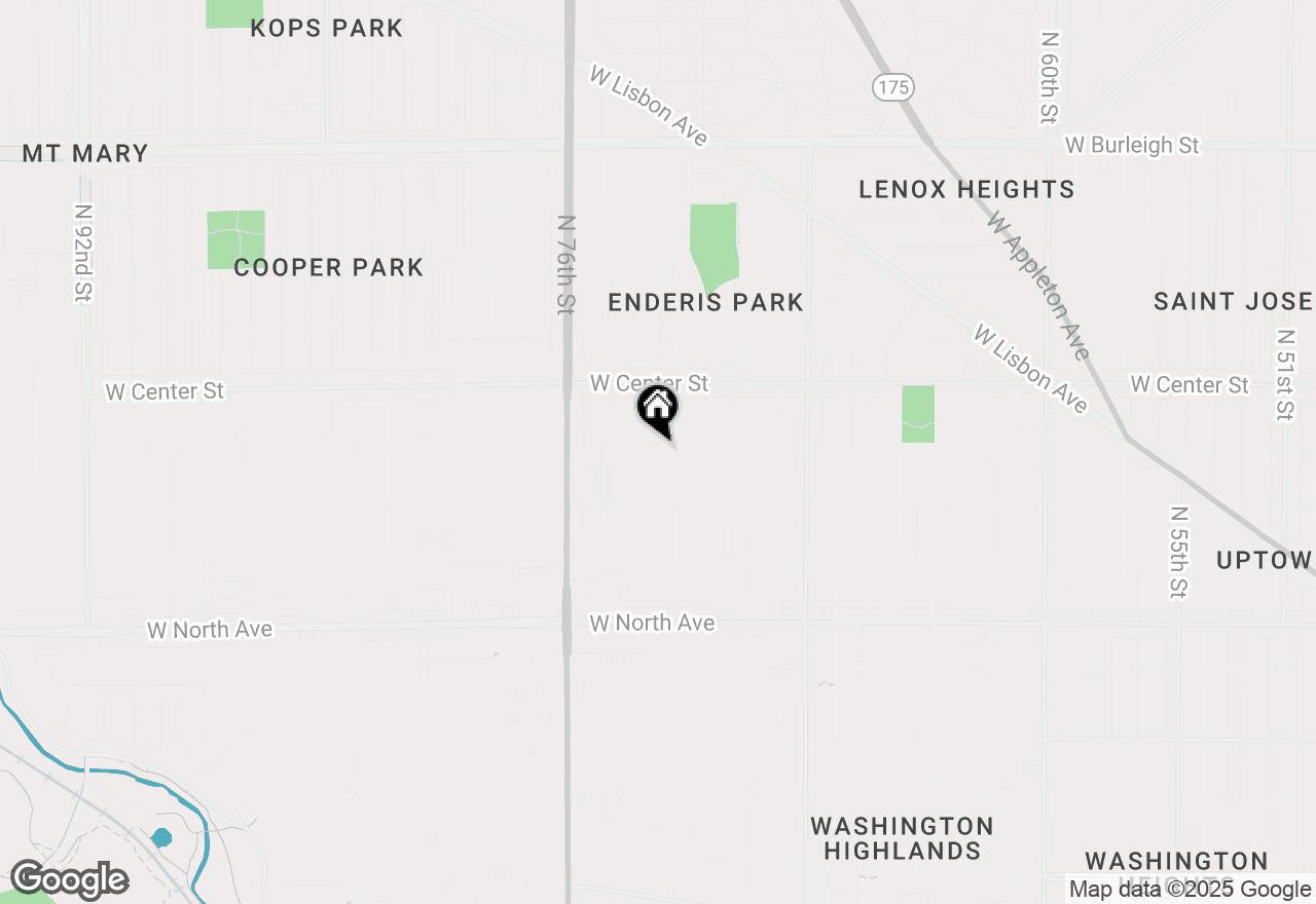 Map of 2572 N 73rd St, Wauwatosa, WI 53213