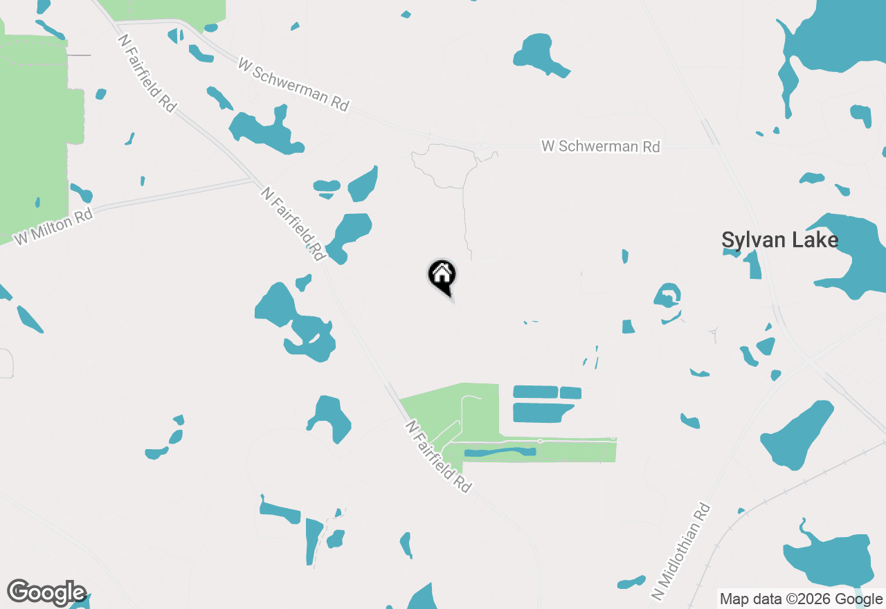 Map of 69 Hawthorn Ridge Drive, Hawthorn Woods, IL 60047