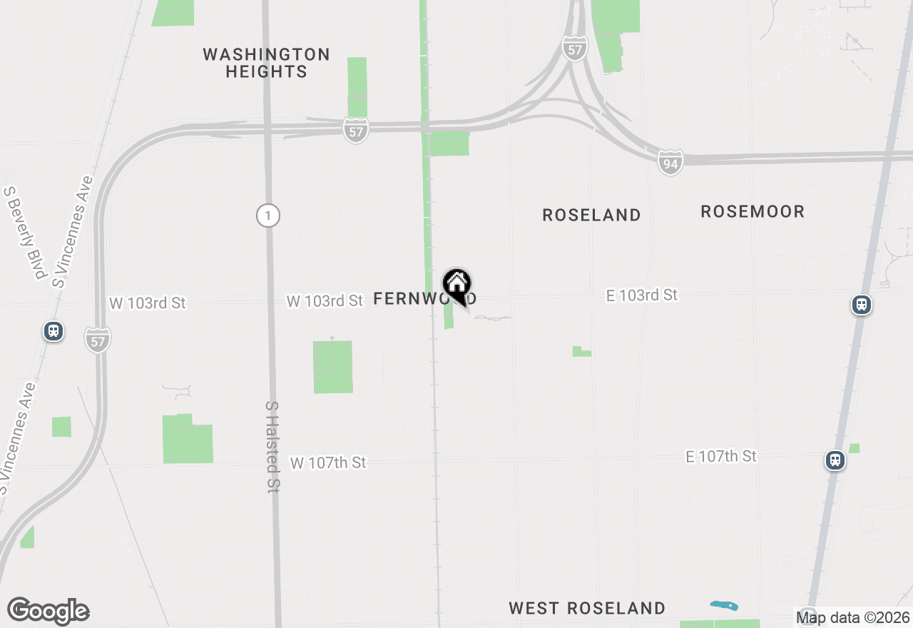 Map of (Address confidential), Chicago, Illinois 60628