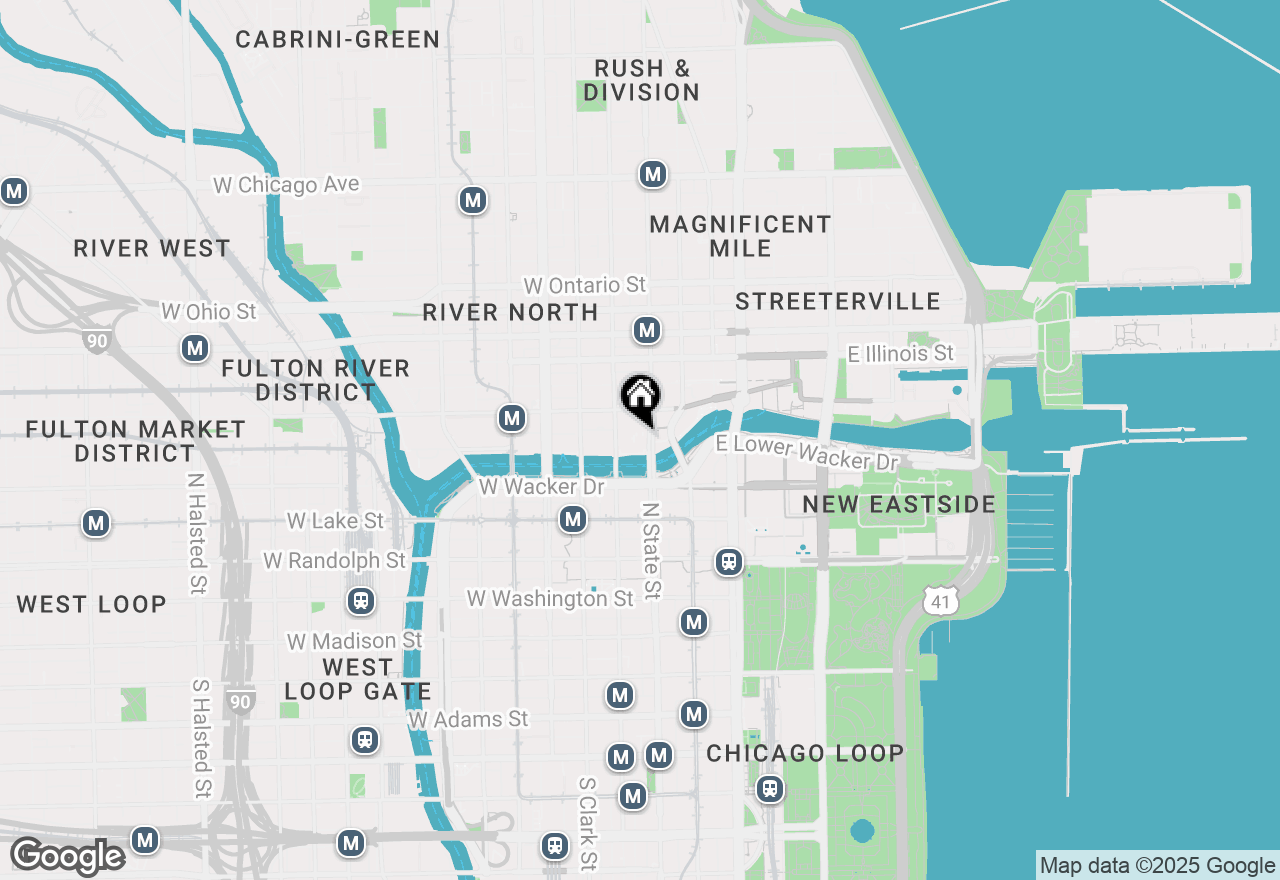 Map of 300 N State Street #4831, Chicago, IL 60654
