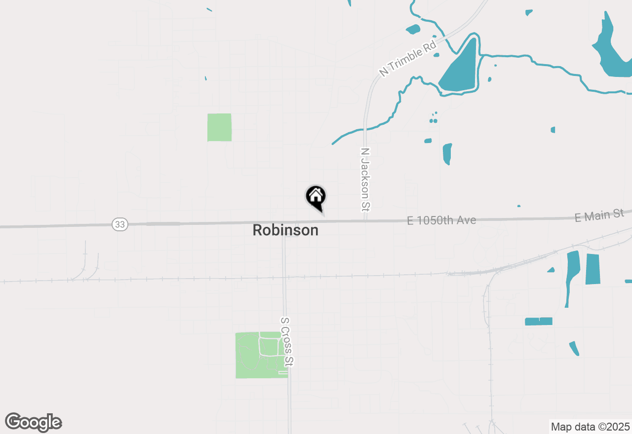 Map of 306 E Main Street, Robinson, IL 62454